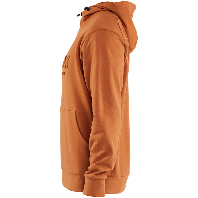 detail BLAKLADER 3D Logo mikina rezavá pánská 100% bavlna pohodlná a moderní