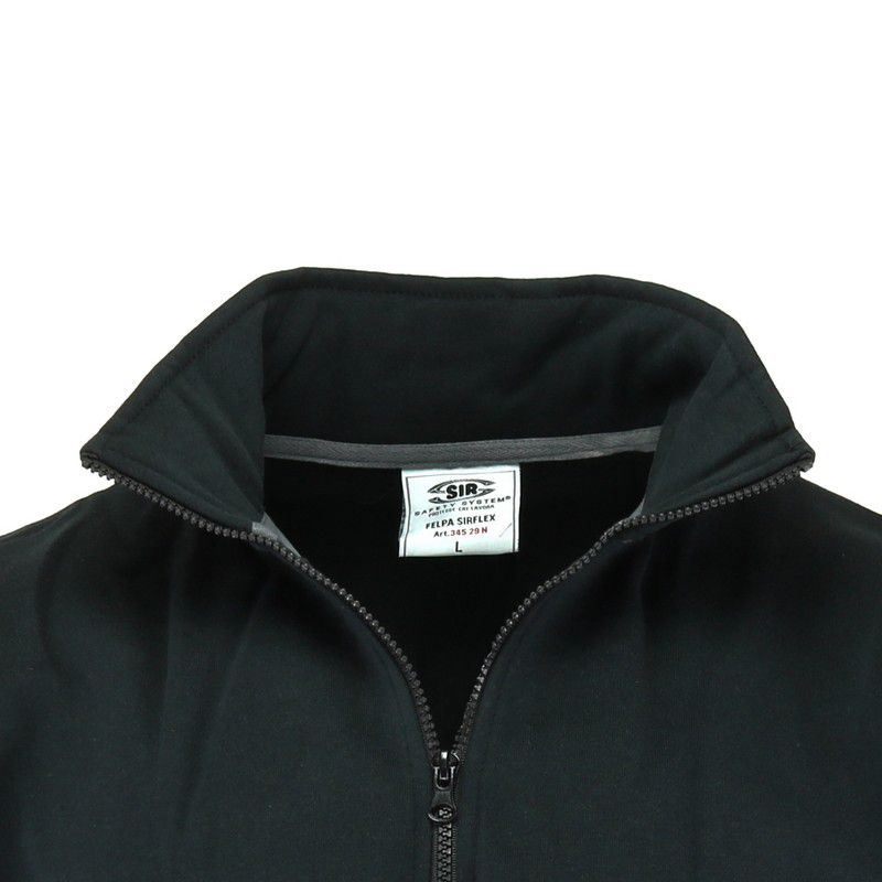 detail Pracovní mikina SIR Sirflex ZIP 34529N black