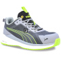 náhled PUMA Slide Low S1PS ESD grey/green šedá pánská pracovní obuv