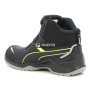 náhled PUMA Krypton DISC MID S3 ESD černá pánská kožená pracovní obuv rychlozavazování