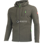 náhled Engelbert Strauss Motion hnědá pánská fleece bunda s kapucí