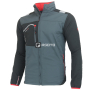 náhled Industrial Starter 04527B/083 šedá pánská pracovní softshell bunda s kapucí 8000