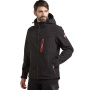 náhled DUCATI černá pánská softshell bunda