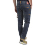 náhled DIADORA Stone Plus modré pánské kalhoty Jeans Stretch
