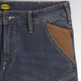 náhled DIADORA Stone Plus modré pánské kalhoty Jeans Stretch