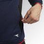 náhled DIADORA Techno Polar fleece Stretch modrá pánská zimní mikina