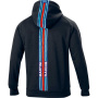 náhled SPARCO Hoodie Stripes Martini černá pánská mikina