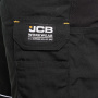 náhled JCB Trade Hybrid Stretch černé pánské pracovní kalhoty