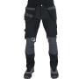 náhled LBRADOR SWEDEN 1095PB černé pánské prémiové pracovní kalhoty Slim Fit