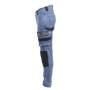 náhled NINE WORTHS Neo Jeans modré pánské pracovní kalhoty