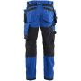 náhled BLAKLADER Sweden Craftsman Stretch modré pánské pracovní kalhoty + kapsy