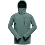 náhled ALPINE PRO MJCC623725 Hoor zelená pánská softshell bunda DWR 8000 mm