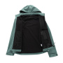 náhled ALPINE PRO MJCC623725 Hoor zelená pánská softshell bunda DWR 8000 mm