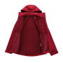 náhled ALPINE PRO Hoora vínová dámská softshell bunda