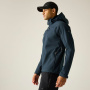 náhled REGATTA Arana modrá páská softshell outdoor bunda, vodní sloupec 15 000 mm
