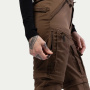 náhled Beyond Nordic Zip-Off hnědé dámské outdoor kalhoty 2v1 Teflon EcoElite®
