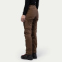 náhled Beyond Nordic Zip-Off hnědé dámské outdoor kalhoty 2v1 Teflon EcoElite®