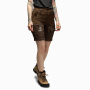náhled Beyond Nordic Sweden Zip-Off hnědé dámské outdoor kalhoty 2v1 Teflon EcoElite®
