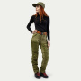 náhled Beyond Nordic Zip-Off zelené dámské outdoor kalhoty 2v1 Teflon EcoElite®