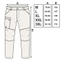 náhled Asoto Torsby Stretch černé pánské outdoor kalhoty WR Water Resistant
