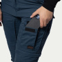 náhled Beyond Nordic Sweden Zip-Off modré dámské outdoor kalhoty 2v1 Teflon EcoElite®