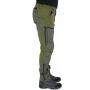 náhled Asoto Nordvik Stretch olivové pánské outdoor kalhoty, pohodlný střih, větrání