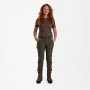 náhled Deerhunter Lady Ann Extreme olivové dámské outdoor kalhoty s membránou