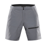 náhled ALPINE PRO šedé pánské rychleschnoucí kraťasy Stretch Cool-Dry