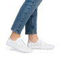 náhled RIEKER M2354-80 bílé dámské letní tenisky
