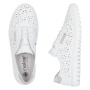 náhled RIEKER M2354-80 bílé dámské letní tenisky