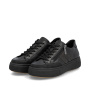 náhled RIEKER M7711-00 černé dámské kožené tenisky