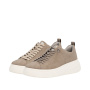 náhled RIEKER W2301-20 béžové dámské kožené tenisky