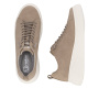 náhled RIEKER W2301-20 béžové dámské kožené tenisky