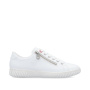 náhled RIEKER N0900-81 bílé dámské kožené tenisky antistress