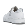 náhled RIEKER N6508-80 bílé dámské kožené sneakersy antistress