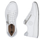 náhled RIEKER N6508-80 bílé dámské kožené sneakersy antistress