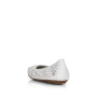 náhled RIEKER 41460-80 bílé dámské kožené baleríny