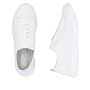 náhled RIEKER 45602-80 bílé dámské kožené letní tenisky které dýchají, antistress