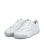 náhled RIEKER L8849-80 bílé dámské kožené tenisky pro větší pohodlí v letních dnech