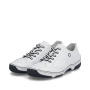 náhled RIEKER 55901-80 bílé dámské kožené tenisky, moderní design, antistress podrážka