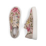 náhled RIEKER N9919-91 dámské béžové módní tenisky se vzorem, prodyšný materiál