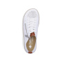 náhled RIEKER N2405-80 bílé dámské kožené tenisky, prodyšné, antistress podrážka