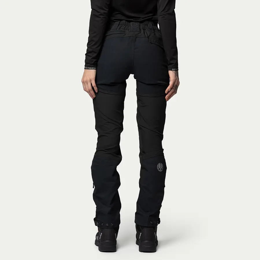 detail Beyond Nordic černé dámské outdoor kalhoty Teflon EcoElite®