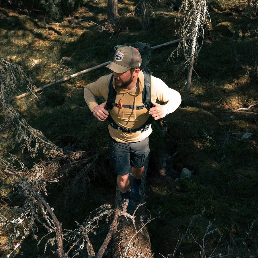 detail Beyond Nordic BN215 olivová pánská baseball Trucker čepice vzdušná