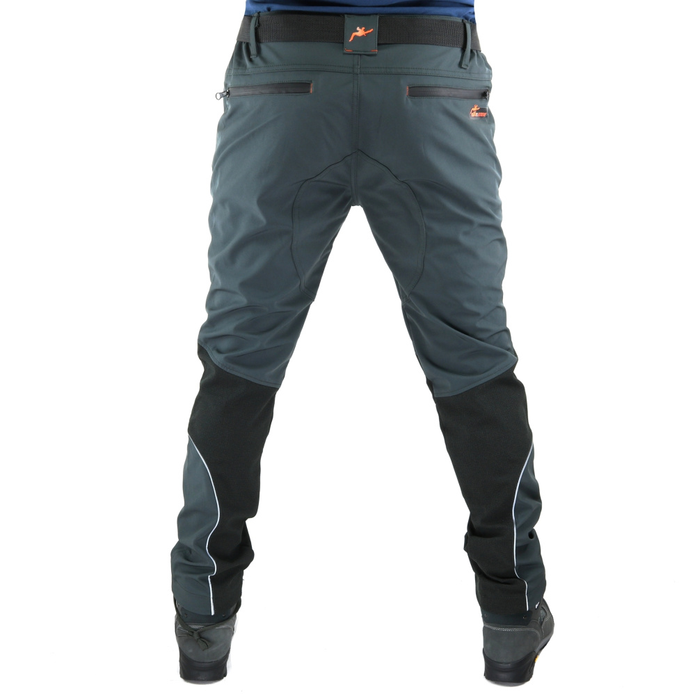 detail Industrial Starter 8832B šedé pánské kalhoty softshell