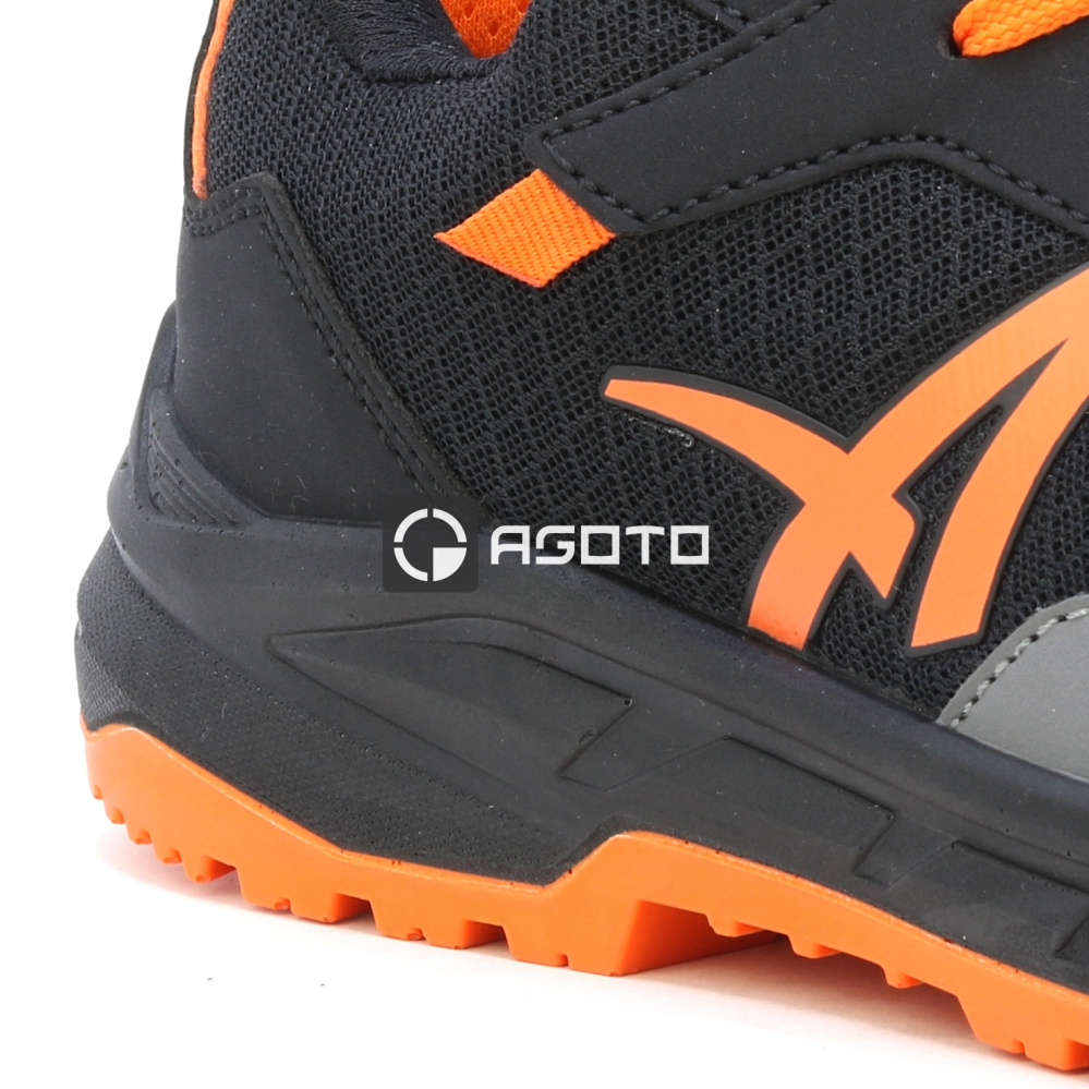 detail ALBATROS Axis Low S1P černá pánská pohodlná pracovní obuv, která dýchá