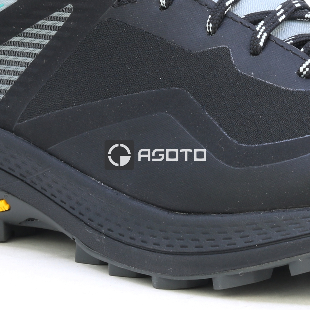 detail MERRELL MQM 3 GTX black černá dámská outdoor obuv membrána Gore-Tex®