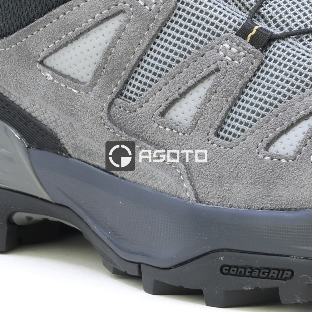 detail SALOMON X Ultra 360 LTR GTX šedá pánská outdoor obuv Gore-Tex® membrána