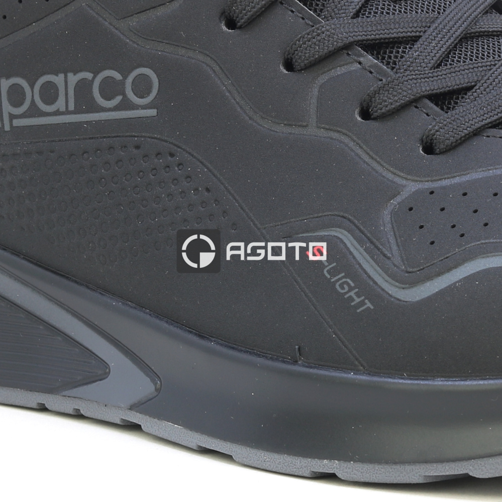 detail SPARCO S-Light černé pánské tenisky