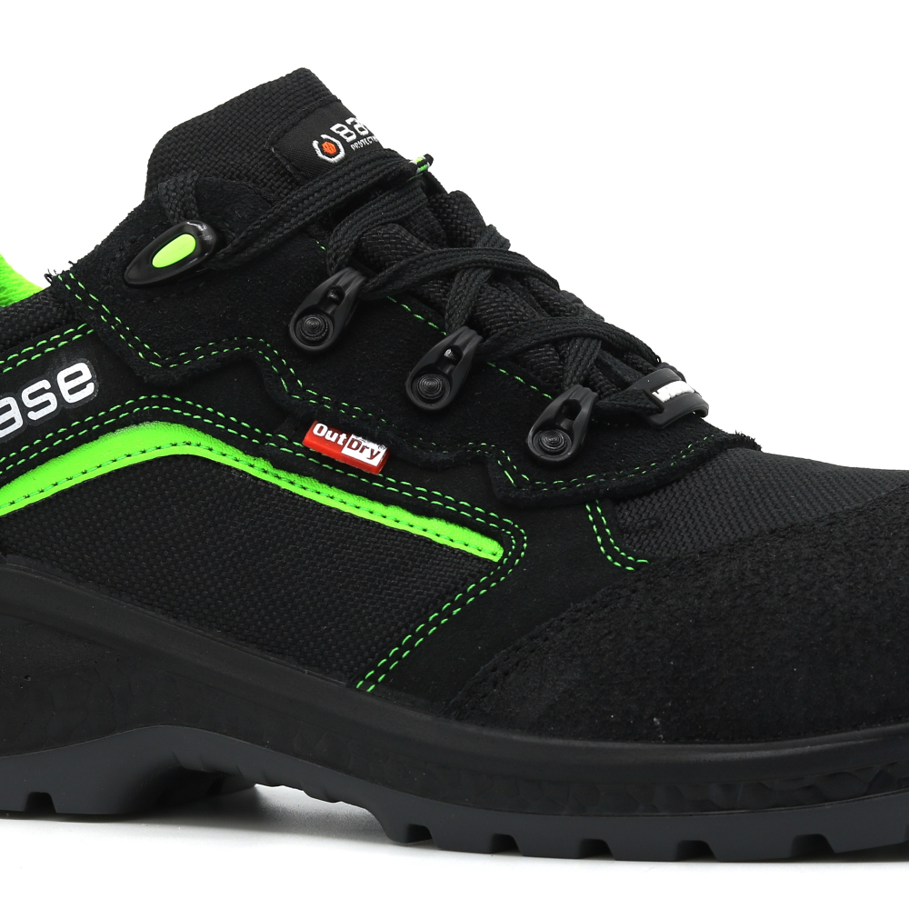 detail BASE Be Powerful S3 černá pracovní obuv s membránou OutDry